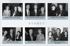 2001 Presidential Dinner, Sydney