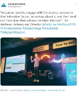 Tim Andrew at the Launch of the Climate Index, All Actuaries Summit, 2019