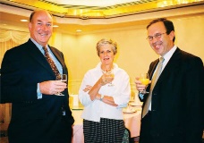 John Wylie, Mrs Wylie and David Waples, 2005