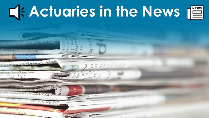 Actuaries in the news