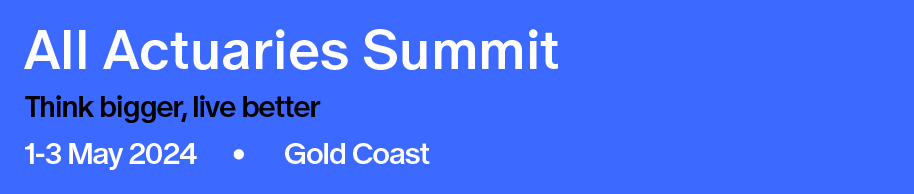 All Actuaries Summit 2024 banner